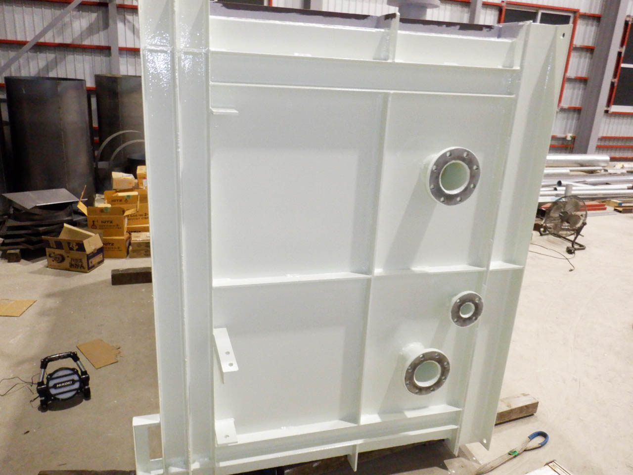 鋼構造物工事画像